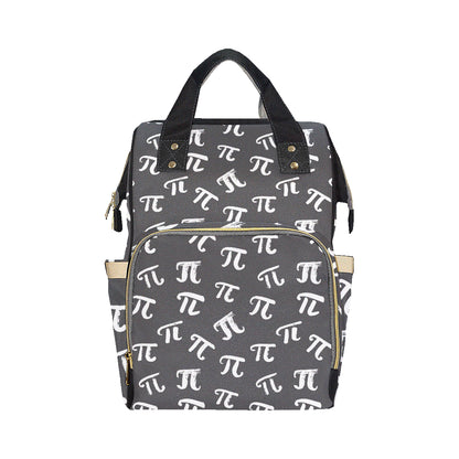 Pi Day Pattern Print Design A02 Diaper Bag Backpack