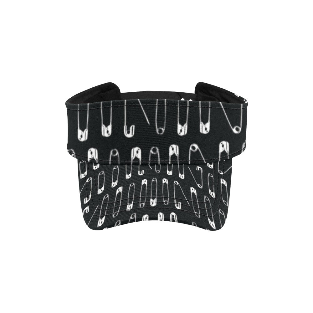 Safety Pin Print Design LKS302 Unisex Sun Visor