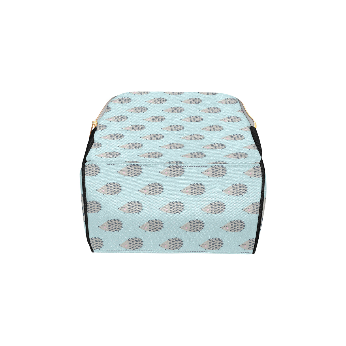 Hedgehog Pattern Print Design 02 Diaper Bag Backpack