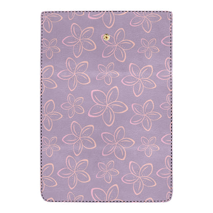 Plumeria Pattern Print Design A01 Women's Trifold Wallet
