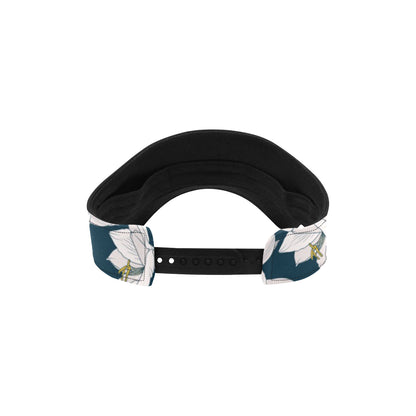 Amaryllis Pattern Print Design AL02 Unisex Sun Visor