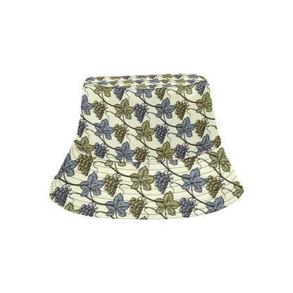 Grape Pattern Print Design GP03 Unisex Bucket Hat