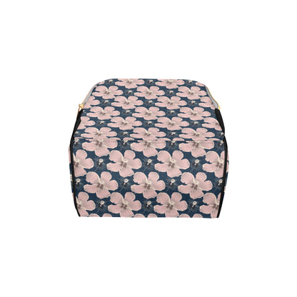 Plumeria Pattern Print Design PM018 Diaper Bag Backpack