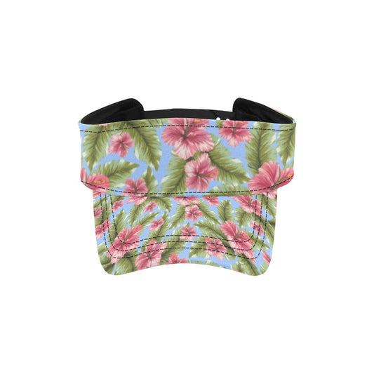 Tropical Flower Print Design LKS301 Unisex Sun Visor