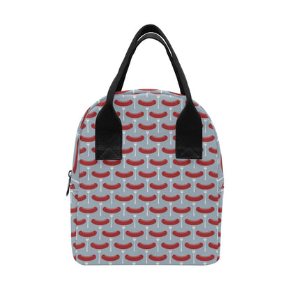 Sausage Print Design LKS301 Insulated Lunch Bag