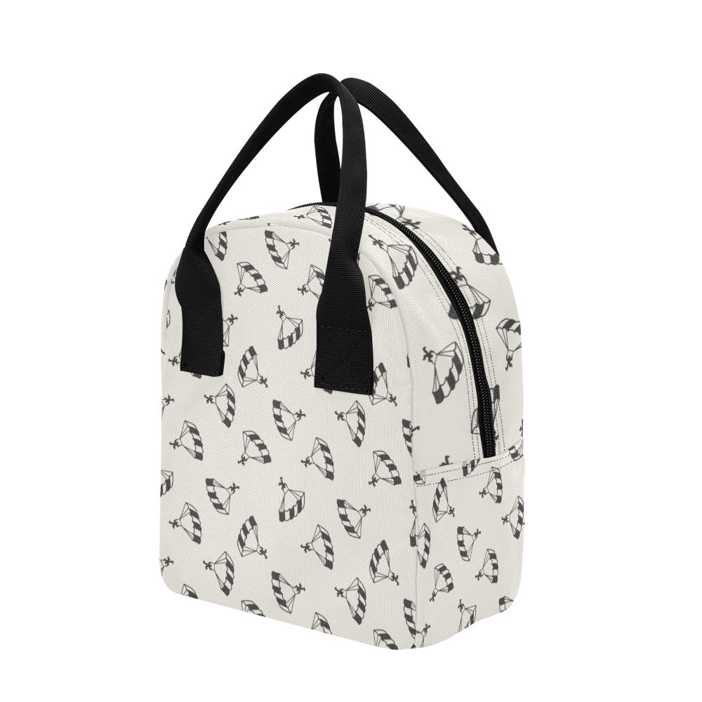 Skydiver Print Design LKS301 Insulated Lunch Bag