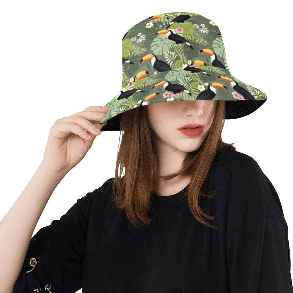 Toucan Print Design LKS304 Unisex Bucket Hat