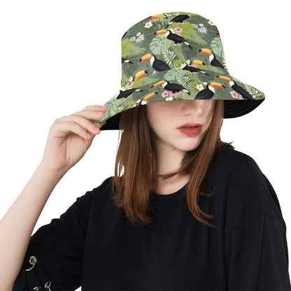 Toucan Print Design LKS304 Unisex Bucket Hat