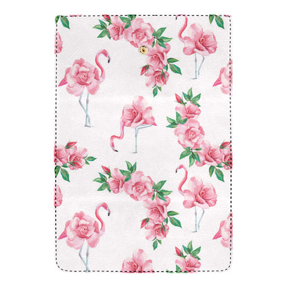 Flamingo Rose Pattern Women's Trifold Wallet