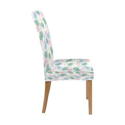 Water Lily Print Design LKS305 Dining Chair Slipcover