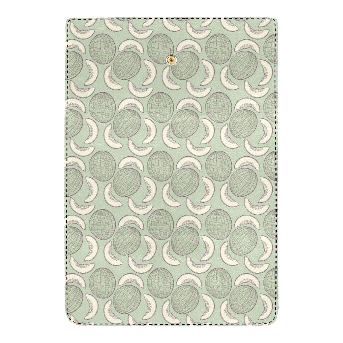 Cantaloupe Pattern Print Design 01 Women's Trifold Wallet
