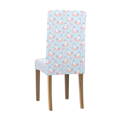 Unicorn Print Design LKS303 Dining Chair Slipcover