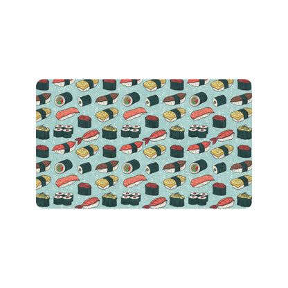 Sushi Pattern Design Rubber Doormat