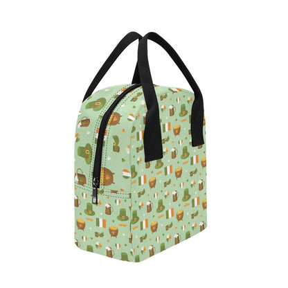 St Patricks Day Print Design LKS302 Insulated Lunch Bag