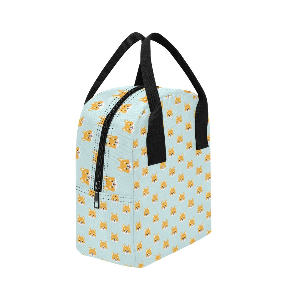 Shiba Inu Print Design LKS301 Insulated Lunch Bag
