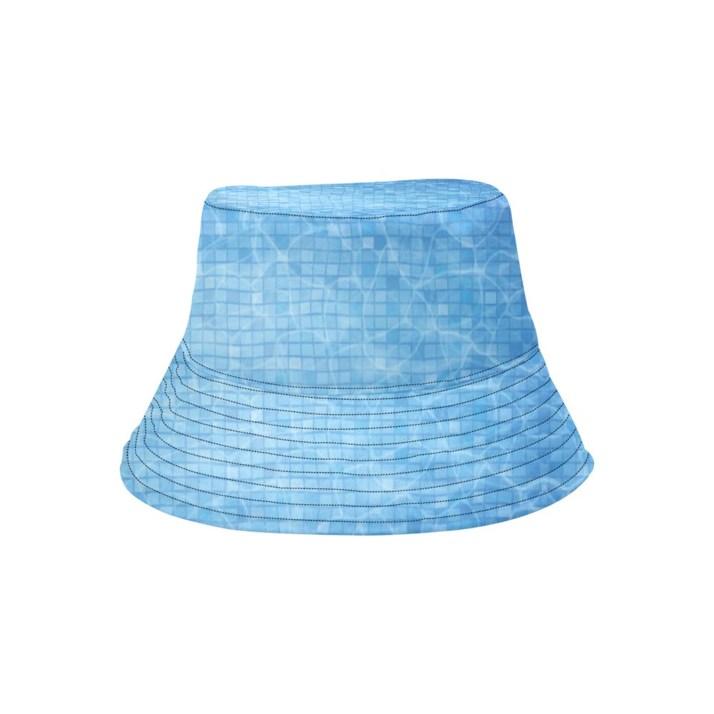 Swimming Pool Print Design LKS302 Unisex Bucket Hat