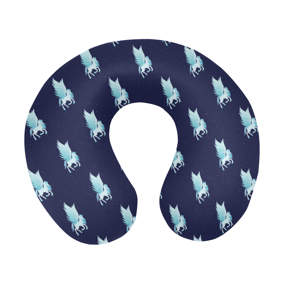 Pegasus Pattern Print Design 03 U-Shaped Travel Neck Pillow