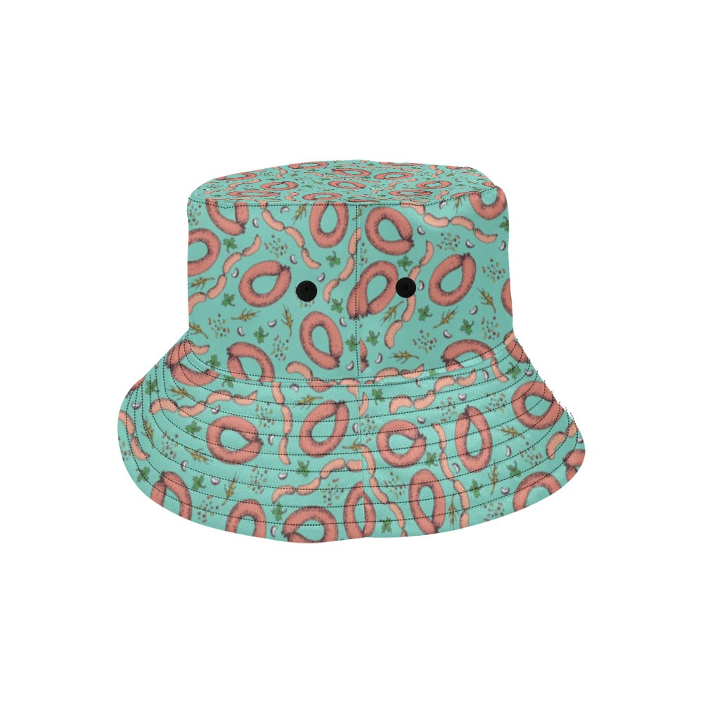 Sausage Print Design LKS303 Unisex Bucket Hat