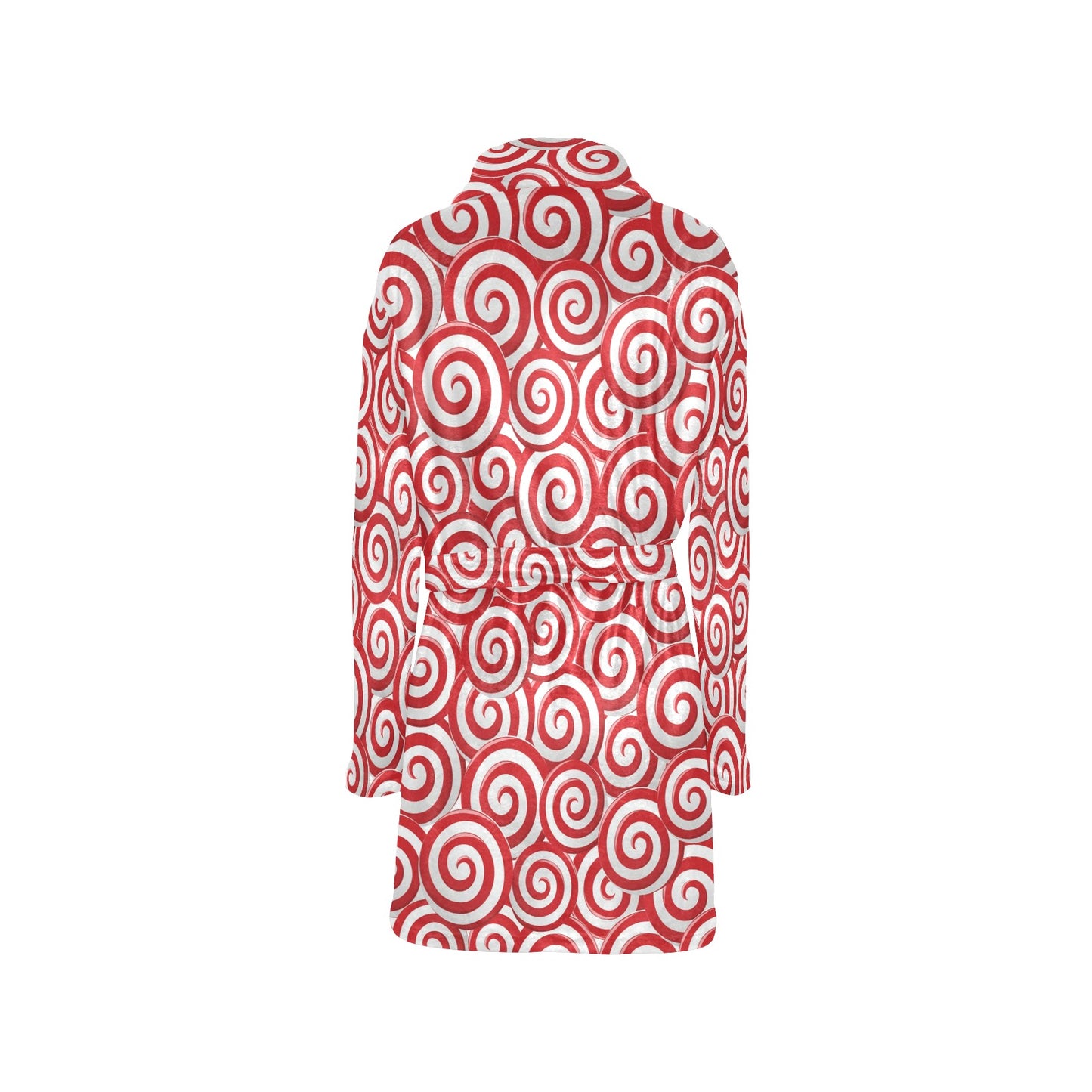 Candy Pattern Print Design 03 Women's Fleece Robe