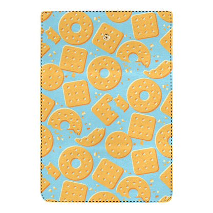 Cracker Pattern Print Design 02 Women's Trifold Wallet