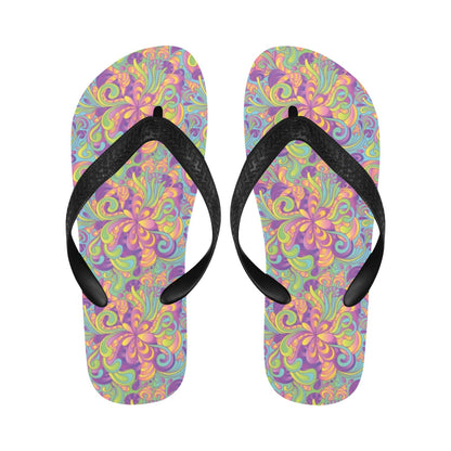 Trippy Print Design LKS306 Flip Flops