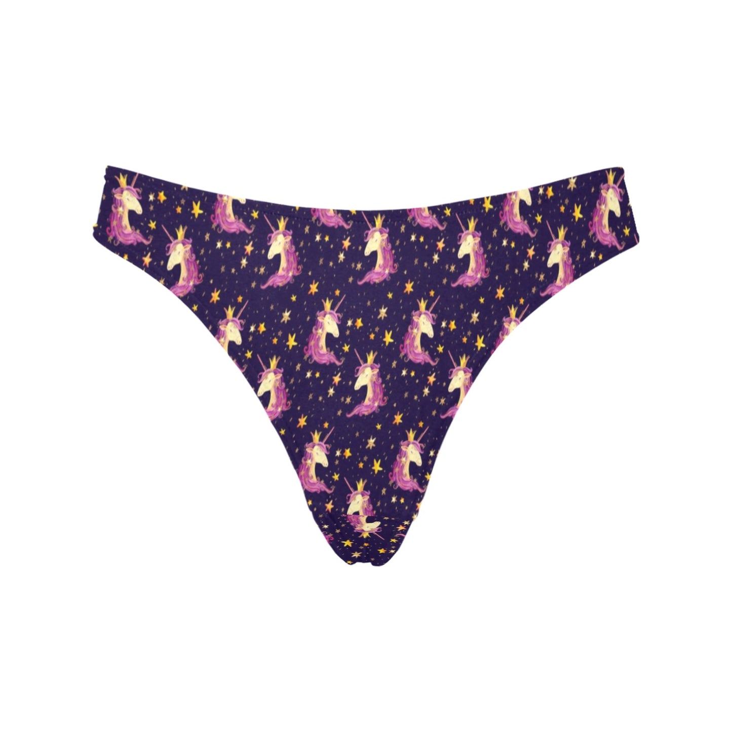 Unicorn Princess Star Sparkle Women's Thongs