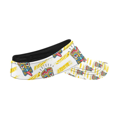 Tiki Smile Mask Print Pattern Unisex Sun Visor