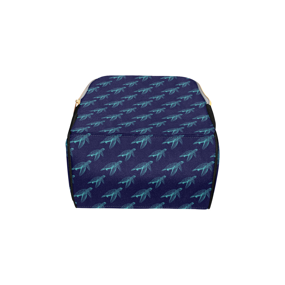 Sea Turtle Pattern Print Design T04 Diaper Bag Backpack