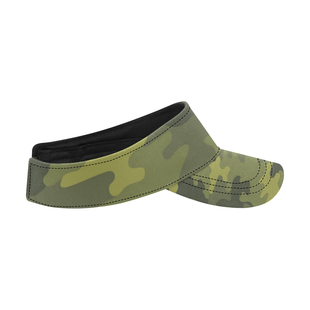Military Camouflage Pattern Print Design 02 Unisex Sun Visor