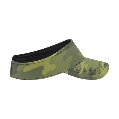 Military Camouflage Pattern Print Design 02 Unisex Sun Visor