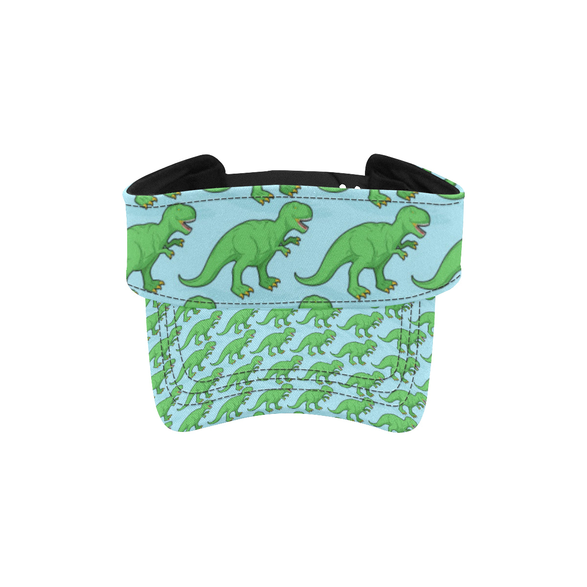 T Rex Pattern Print Design A01 Unisex Sun Visor