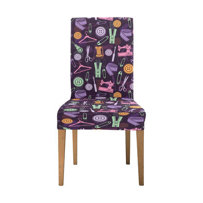 Sewing Equipment Print Design LKS306 Dining Chair Slipcover