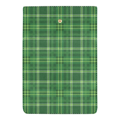 Irish Plaid Pattern Print Design 02 Women's Trifold Wallet