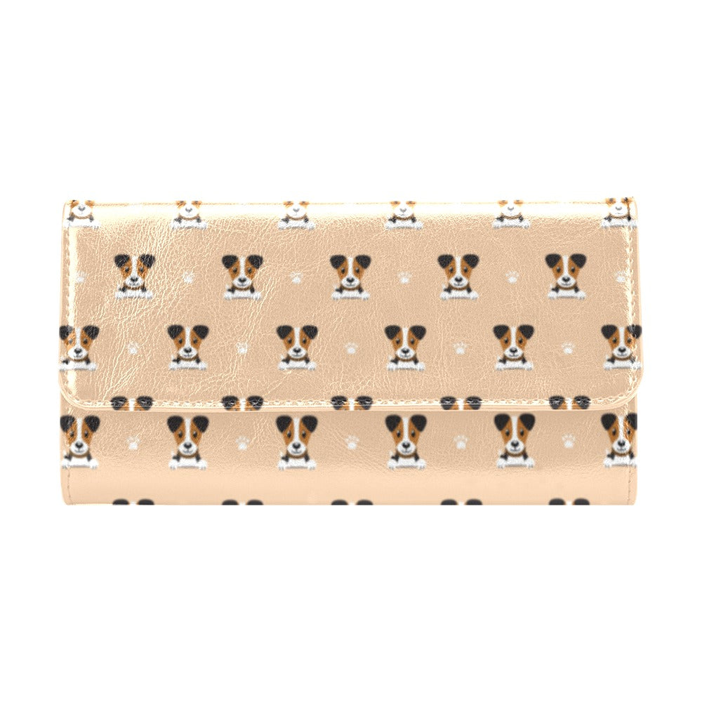 Russell Terriers Print Design LKS3011 Women's Trifold Wallet