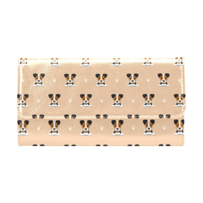Russell Terriers Print Design LKS3011 Women's Trifold Wallet
