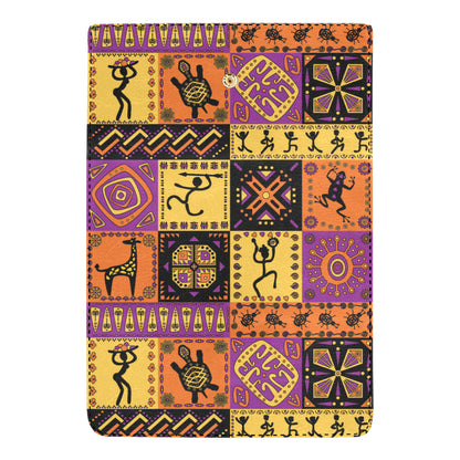 African Pattern Print Design 02 Women's Trifold Wallet
