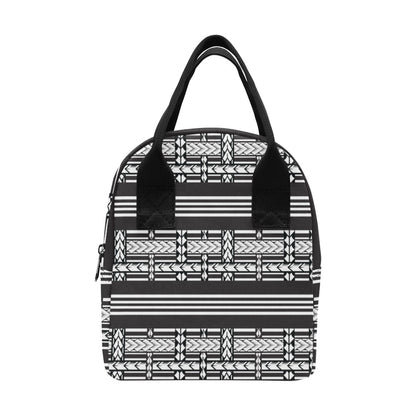 Samoan Tattoo Print Design LKS304 Insulated Lunch Bag