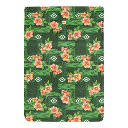 Hibiscus Pattern Print Design HB05 Women's Trifold Wallet