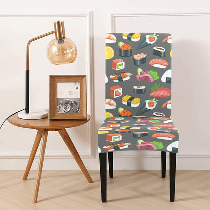 Sushi Print Design LKS302 Dining Chair Slipcover
