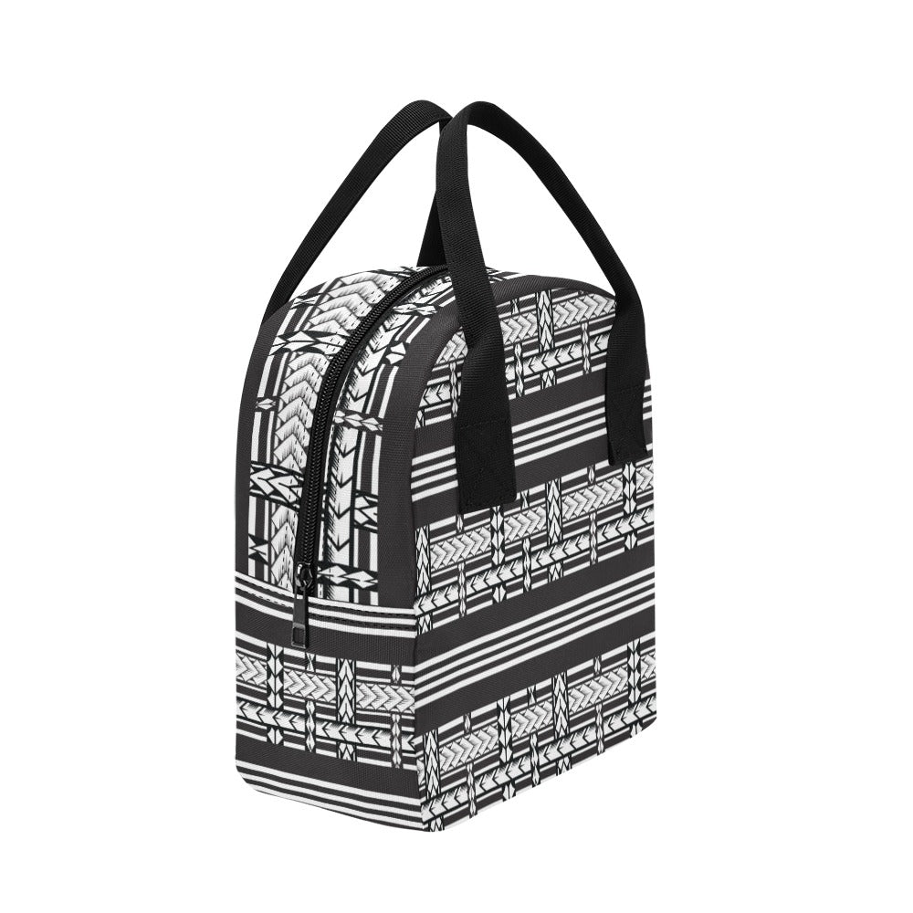 Samoan Tattoo Print Design LKS304 Insulated Lunch Bag