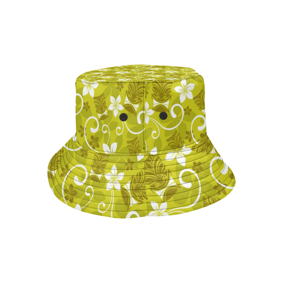 Hawaiian Themed Pattern Print Design H019 Unisex Bucket Hat
