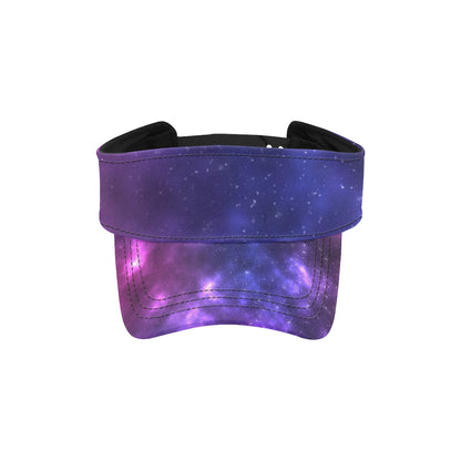 Celestial Purple Blue Galaxy Unisex Sun Visor