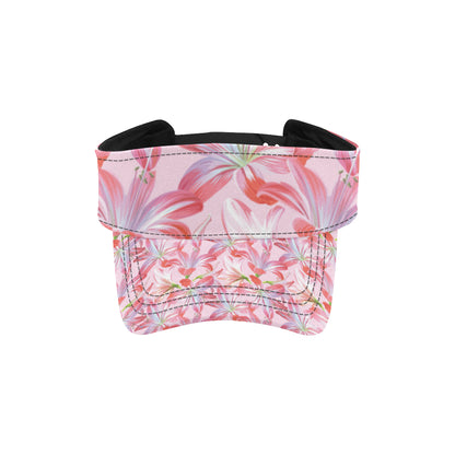 Amaryllis Pattern Print Design 02 Unisex Sun Visor