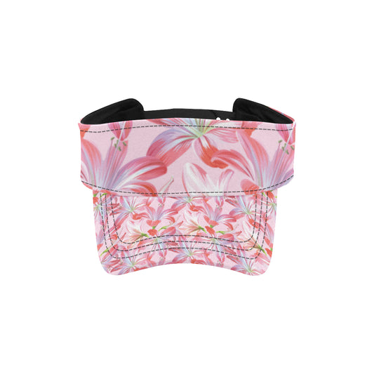 Amaryllis Pattern Print Design 02 Unisex Sun Visor