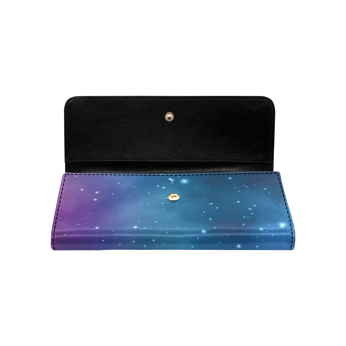 Nebula Pattern Print Design A01 Women's Trifold Wallet