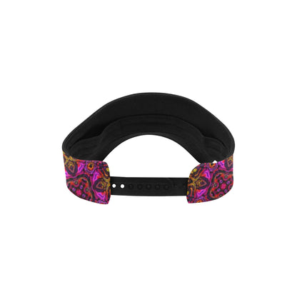 kaleidoscope Abstract Print Design Unisex Sun Visor