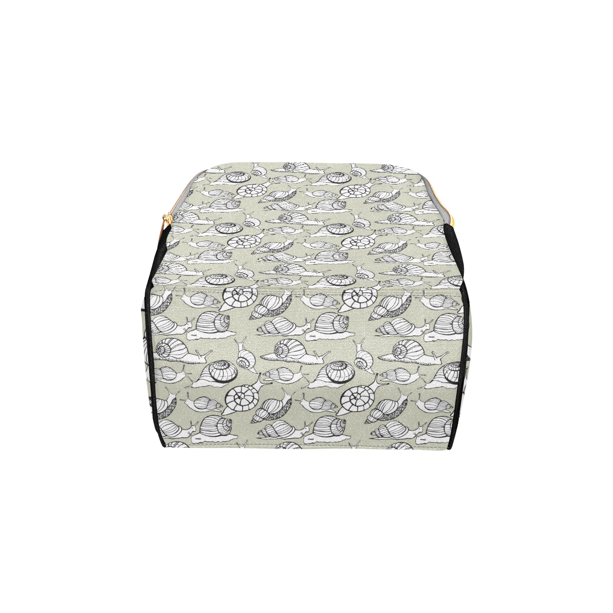 Snail Pattern Print Design 03 Diaper Bag Backpack