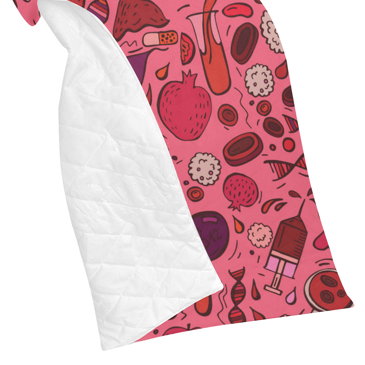 Phlebotomist Pattern Print Design A01 Premium Quilt