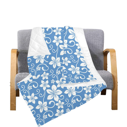 Hibiscus Pattern Print Design HB09 Premium Quilt
