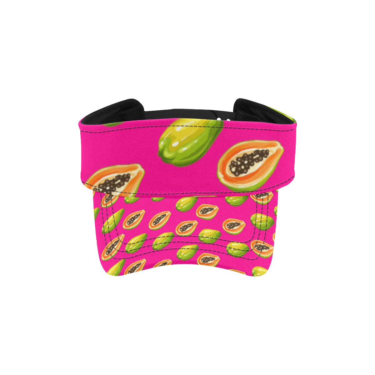 Papaya Pattern Print Design PP02 Unisex Sun Visor